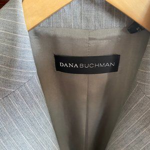 Grey Pinstripe Dana Buchman Blazer